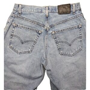 VTG Levis Silver Tab Massive faded denim Shorts Mens 31 Baggy Y2K 90s distressed